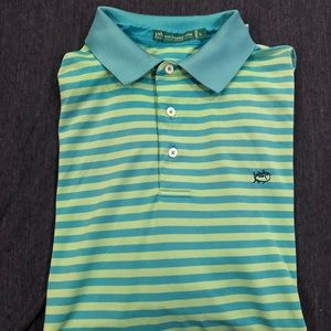 Southern Tide Club Golf Polo Shirt Striped